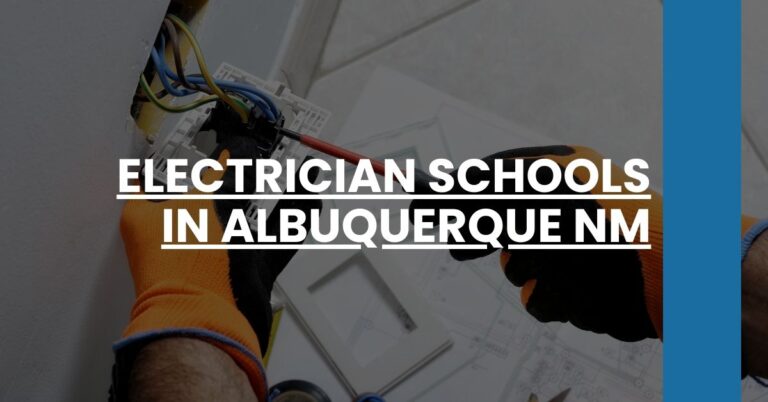 Electrician Schools in Albuquerque NM