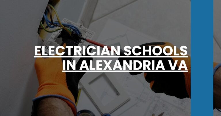 Electrician Schools in Alexandria VA