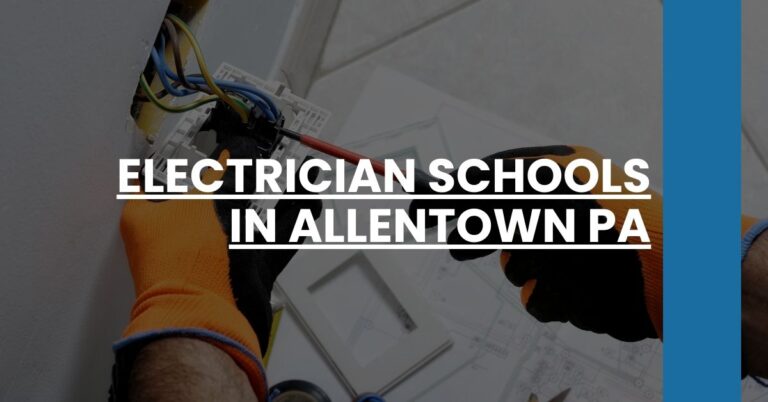 Electrician Schools in Allentown PA