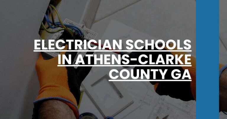 Electrician Schools in Athens-Clarke County GA