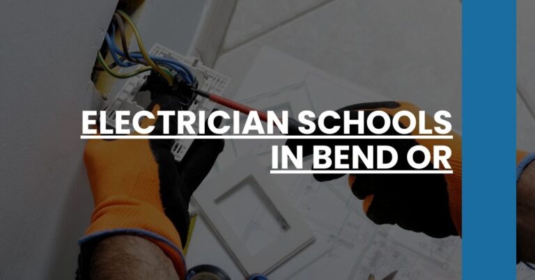 Electrician Schools in Bend OR