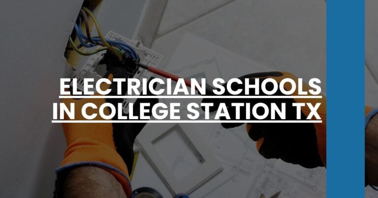 Electrician Schools in College Station TX