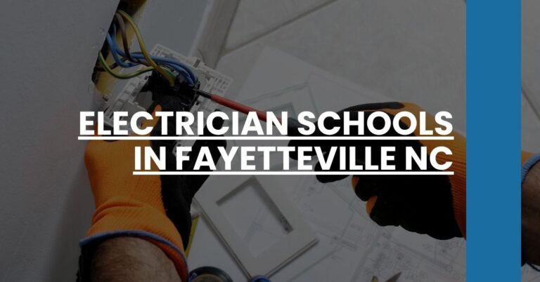 Electrician Schools in Fayetteville NC