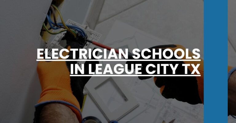 Electrician Schools in League City TX