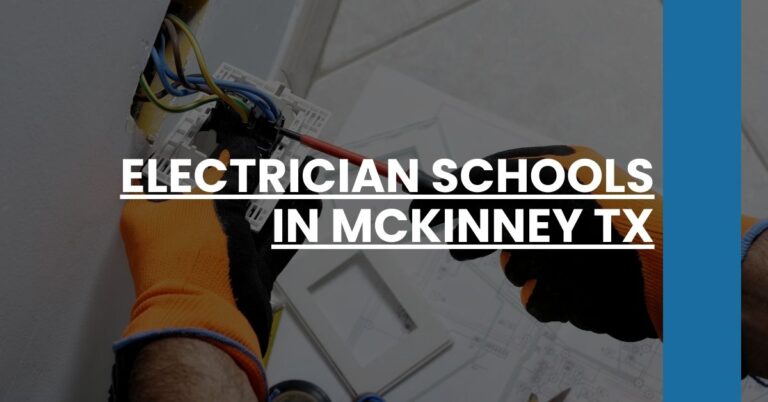 Electrician Schools in McKinney TX