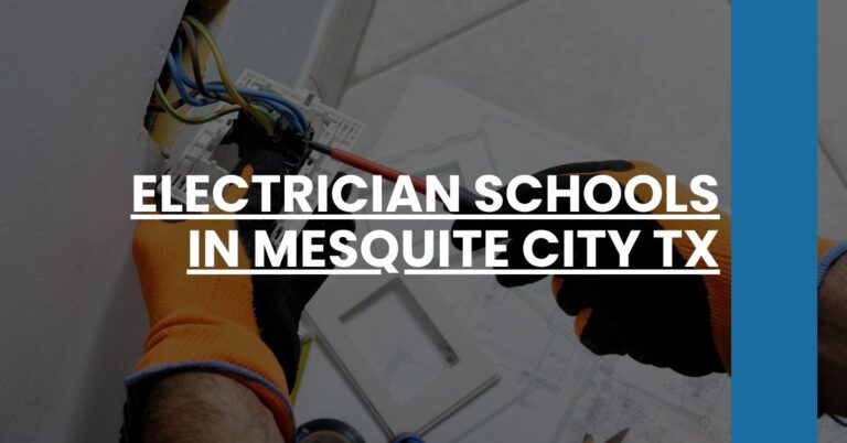 Electrician Schools in Mesquite city TX