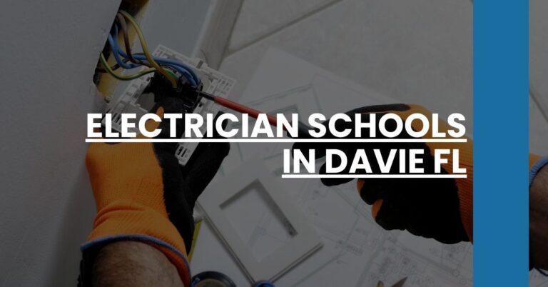 Electrician Schools in Davie FL