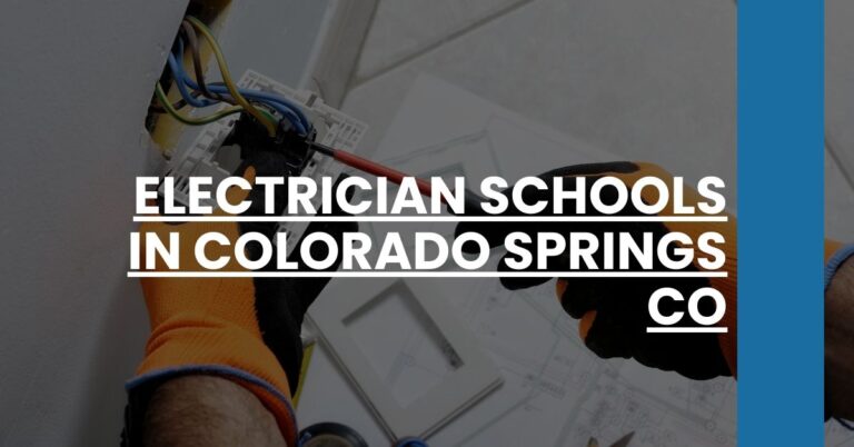 Electrician Schools in Colorado Springs CO