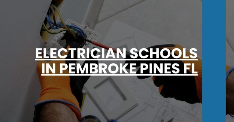 Electrician Schools in Pembroke Pines FL