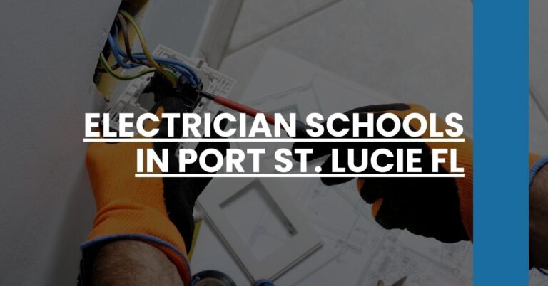 Electrician Schools in Port St