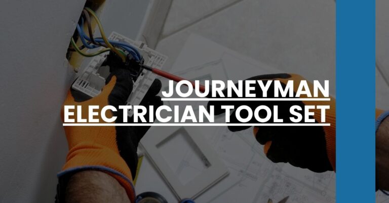 Journeyman Electrician Tool Set