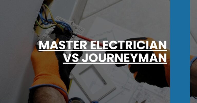 Master Electrician vs Journeyman