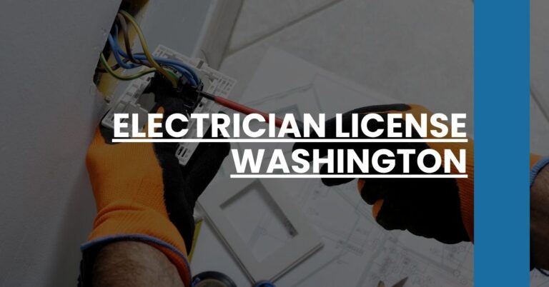 Electrician License Washington Feature Image